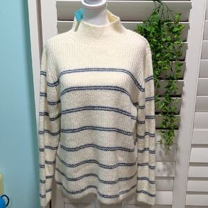 NWT Maurices Turtleneck Cream Knit Sweater
